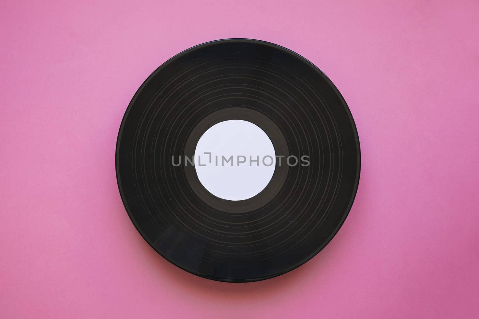 vinyl mockup pink background. Resolution and high quality beautiful photo