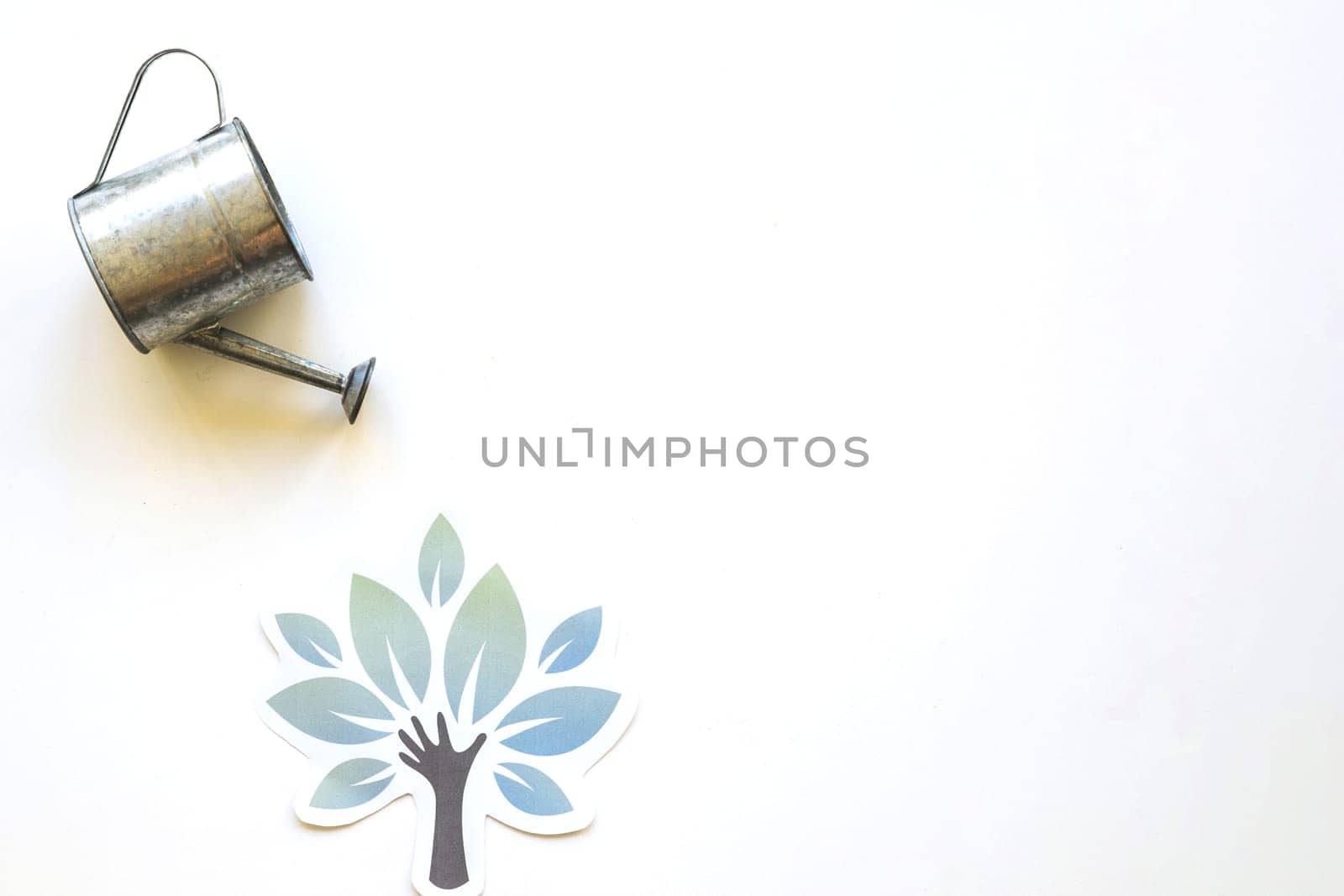watering pot paper tree. Resolution and high quality beautiful photo