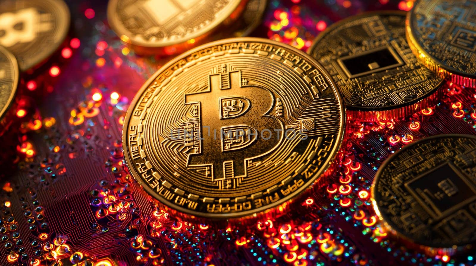 This image visualizes the intricate network of Bitcoin, representing its decentralized structure and global reach. The connections symbolize the blockchain technology that underpins cryptocurrency, showcasing its complexity and interconnectivity in a digital world.