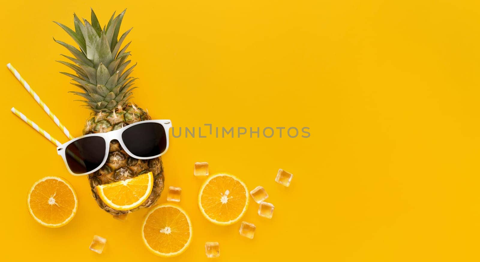 top view summer fruit with copy space. Resolution and high quality beautiful photo