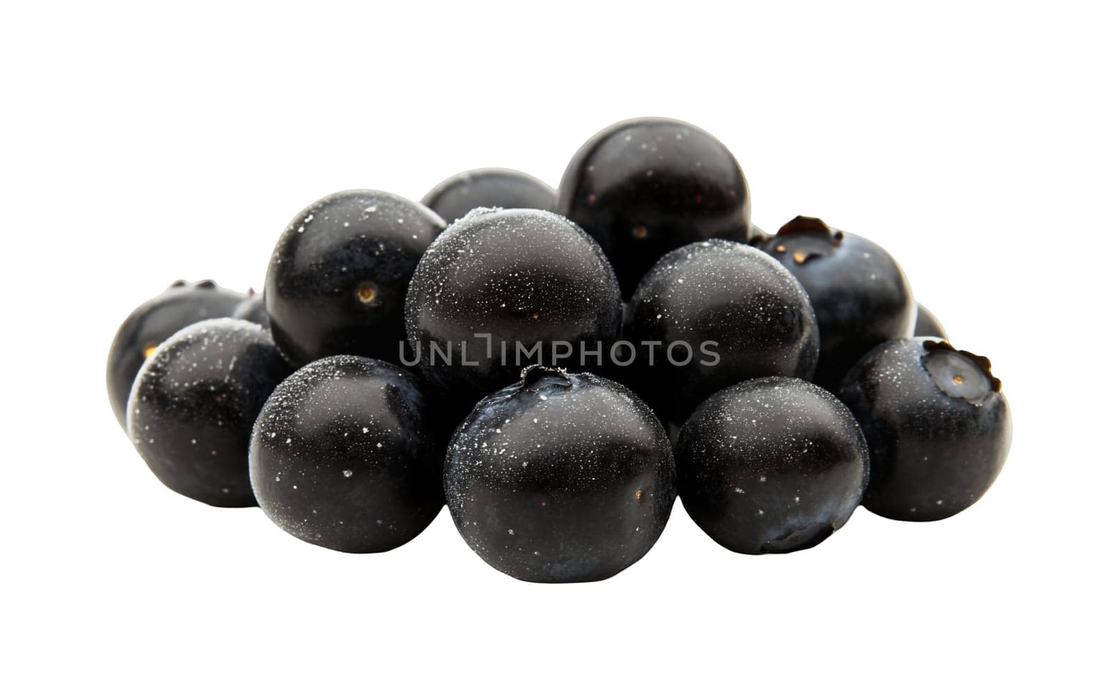 A cluster of fresh white grapes with a glossy finish, showcasing their ripe and juicy appearance. Isolated on white background.