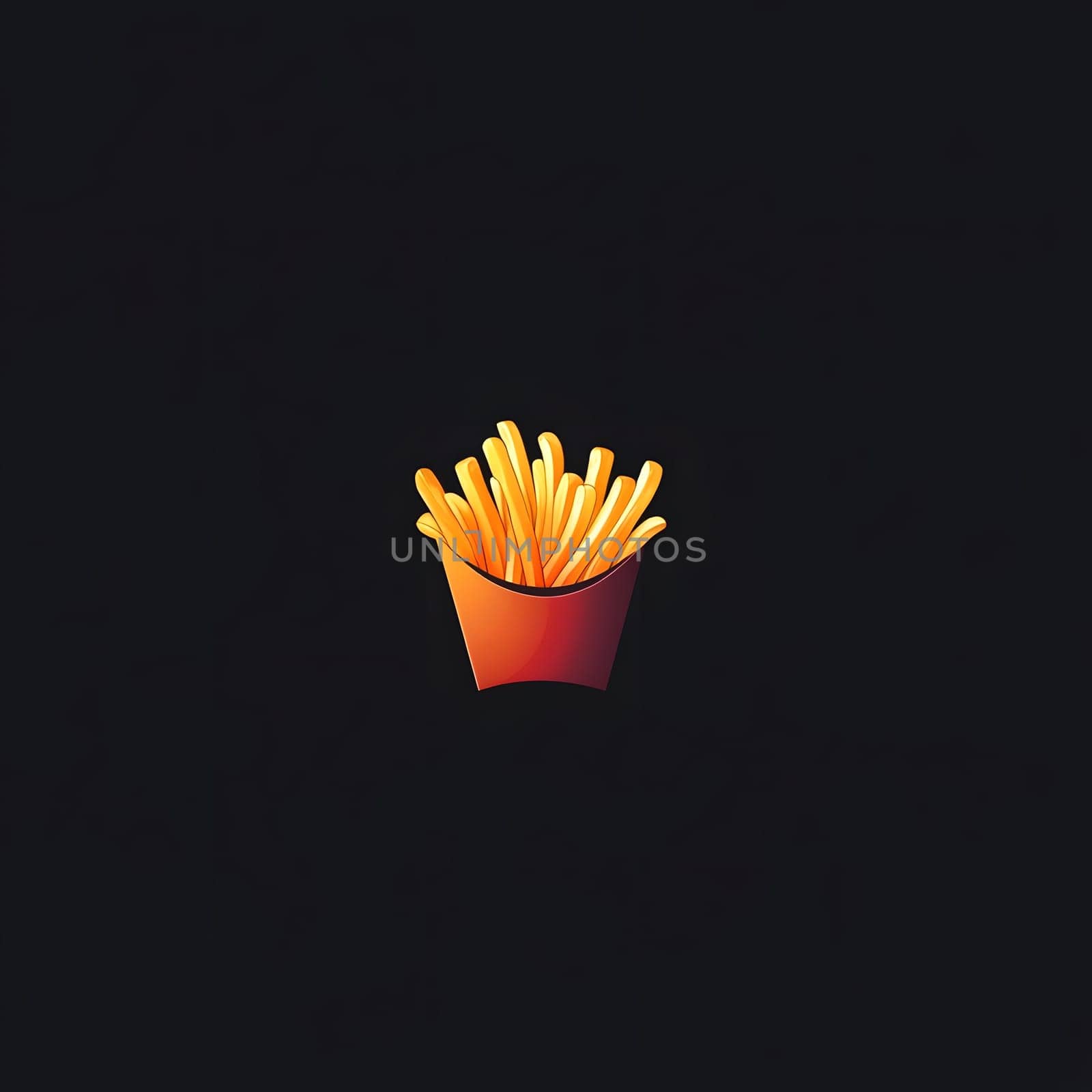 French fries fast food Delicious Snacks unhealthy icon Symbol