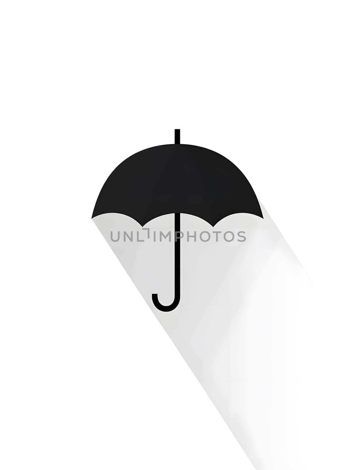 Rain Umbrella weather protection icon logo symbol