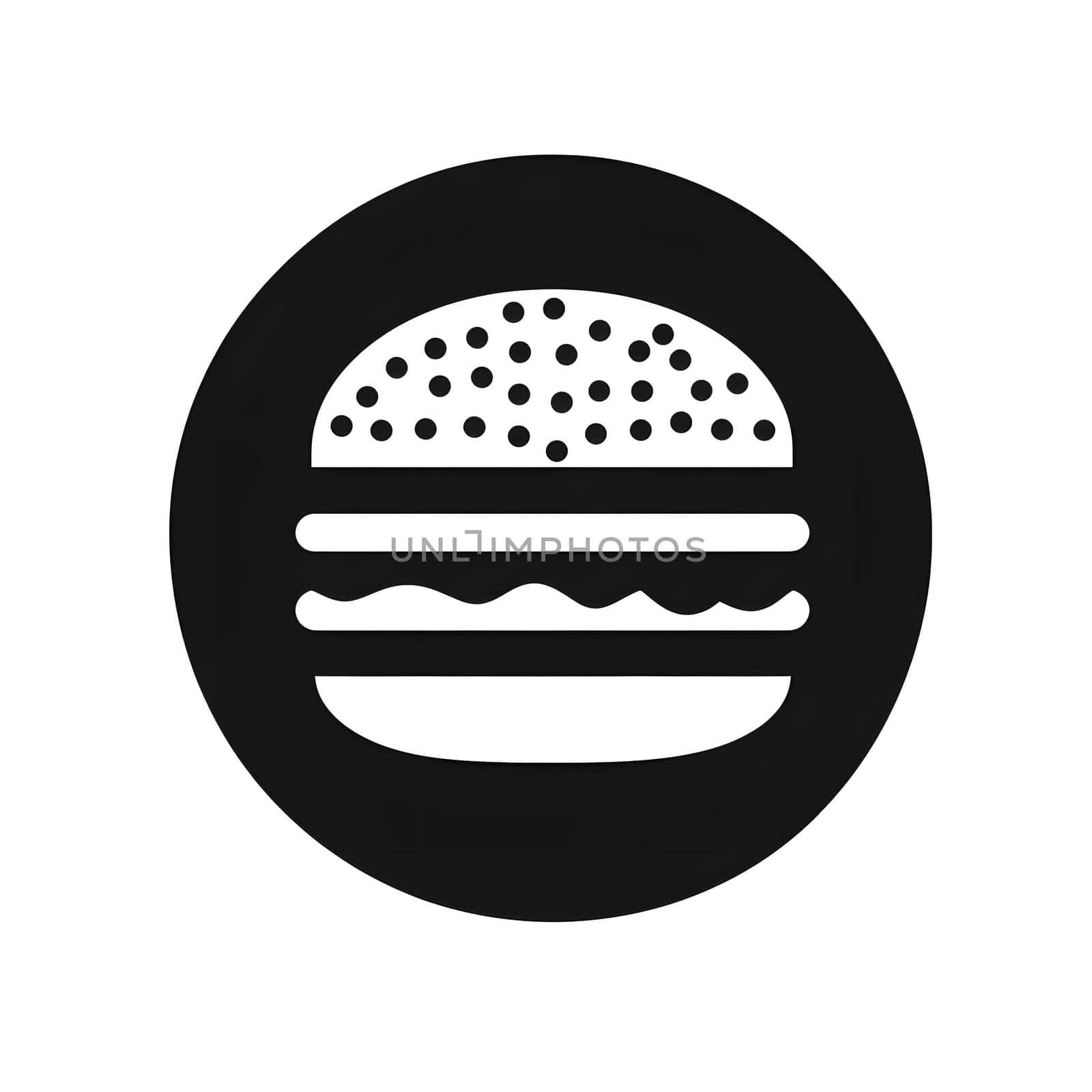 Cheeseburger Fast Food Delicious Tasty Burger Icon Logo Symbol