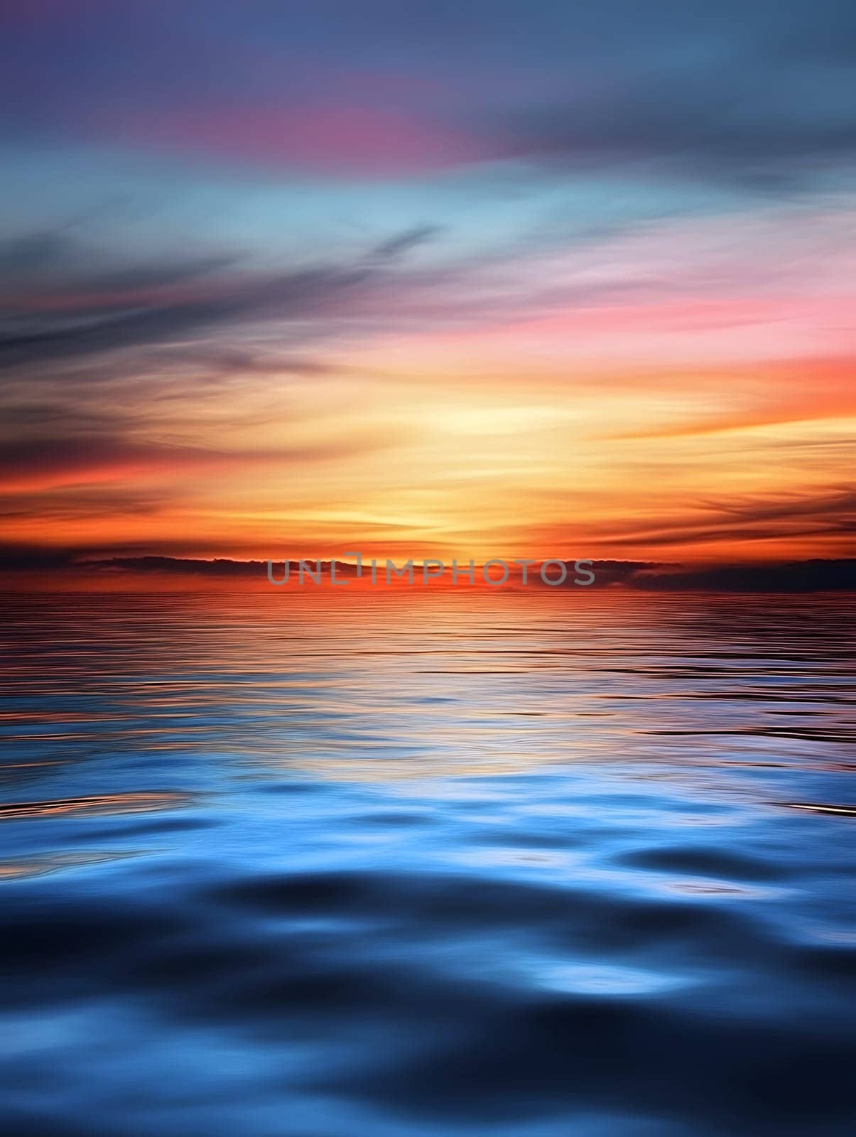 Sunset Ocean Sunrise Horizon Sunlight Water waves