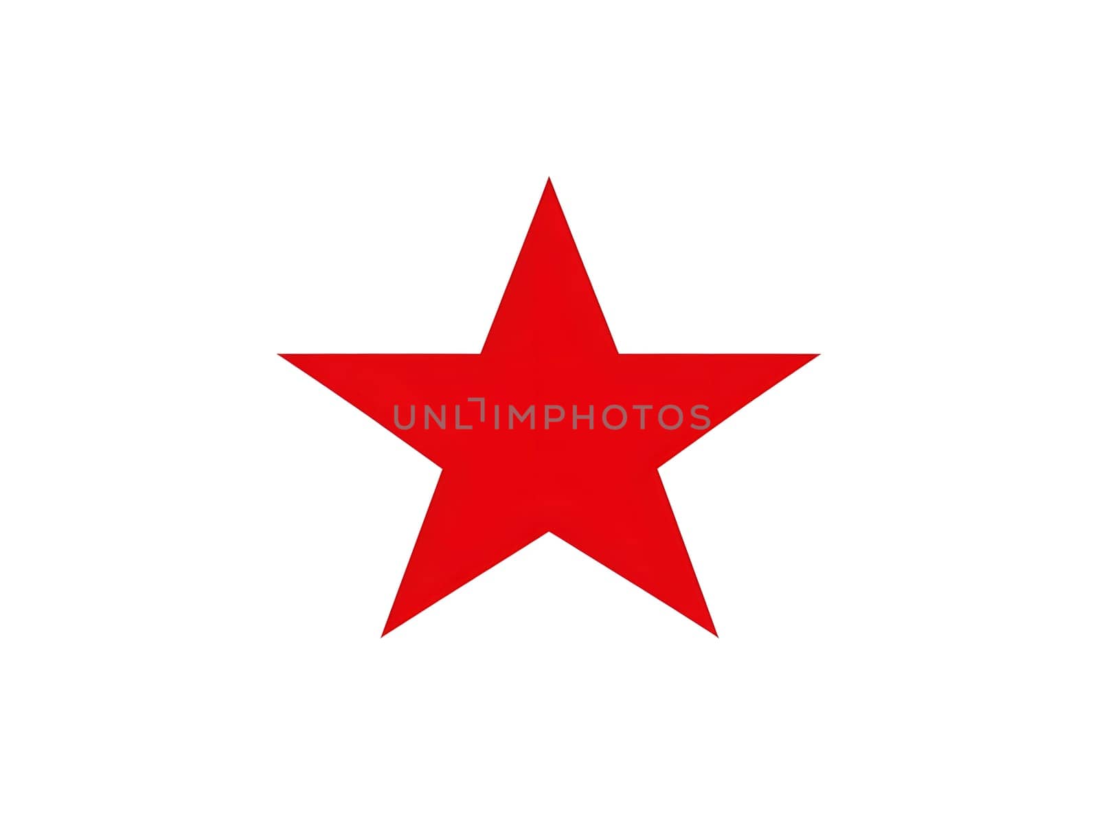 Simple Red Star Graphic Icon logo Symbol