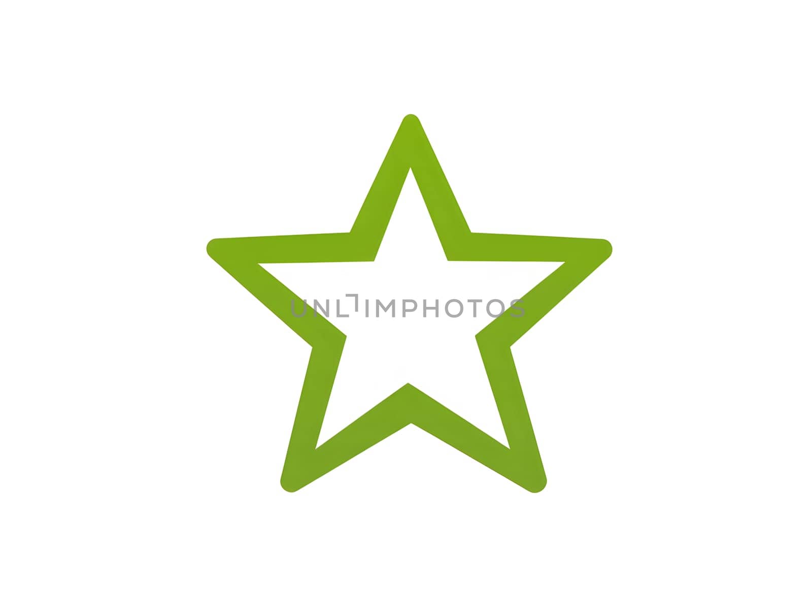 Green Star Graphic Icon logo Symbol