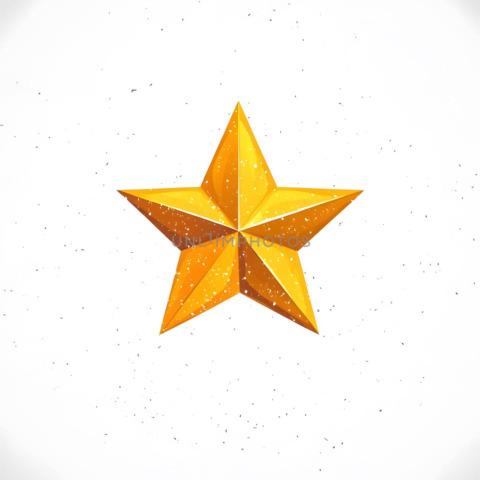 Yellow Star Graphic Icon logo Symbol