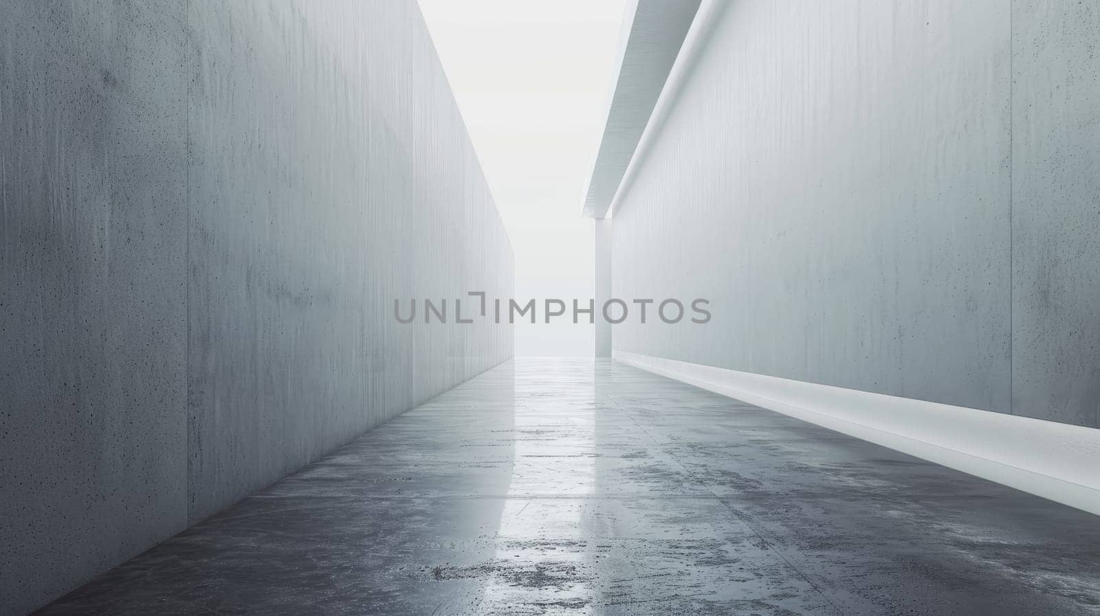 Blank space in marketing composition for text overlay.