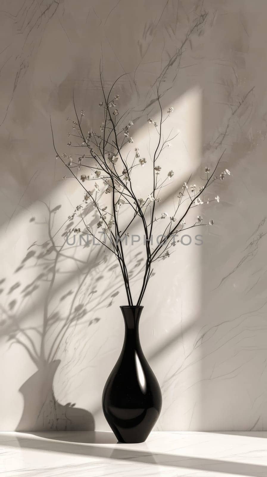 Bold silhouette mockup arrangement with a focus on contrast.
