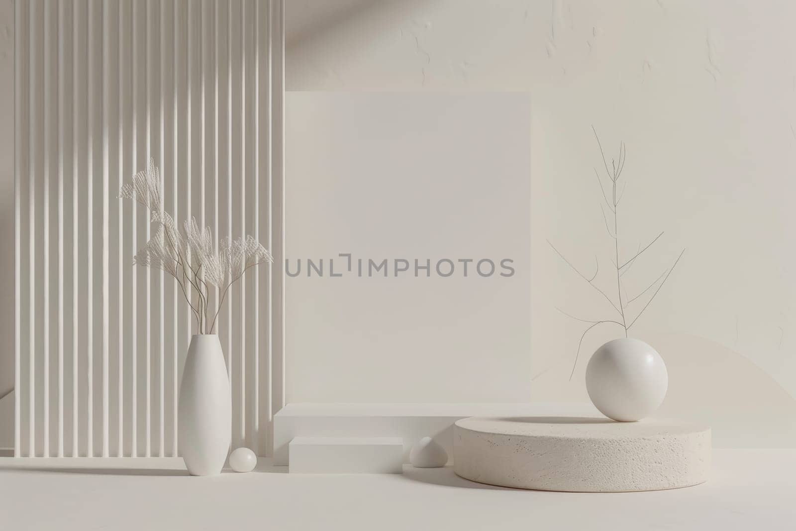 Clean and elegant mockup composition with a simple backdrop.