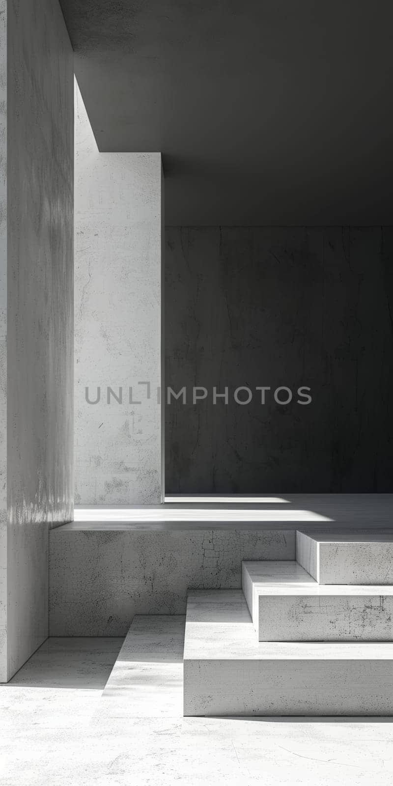 Contemporary minimalist design featuring plenty of room for text.
