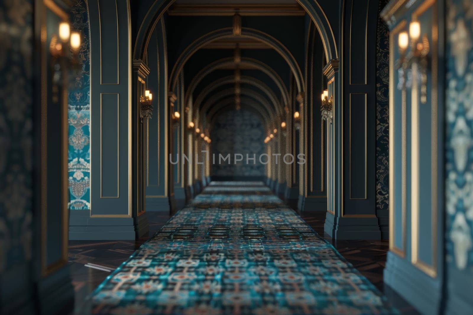 Professional scene featuring a repetitive layout pattern.