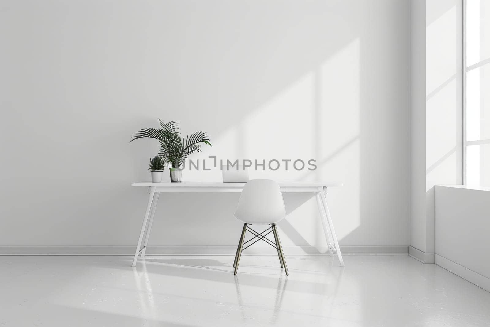 Clean and contemporary mockup layout with a simple backdrop.
