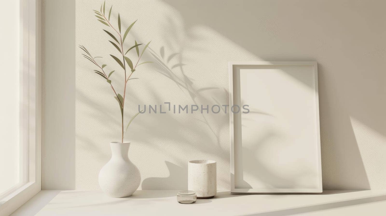 Clean and minimalist mockup arrangement for a polished look.