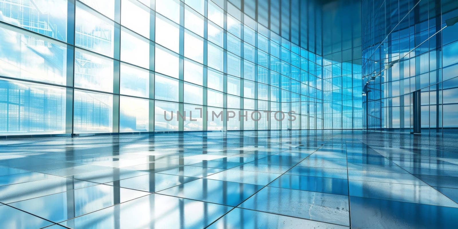 Corporate background with a spacious area for copy.