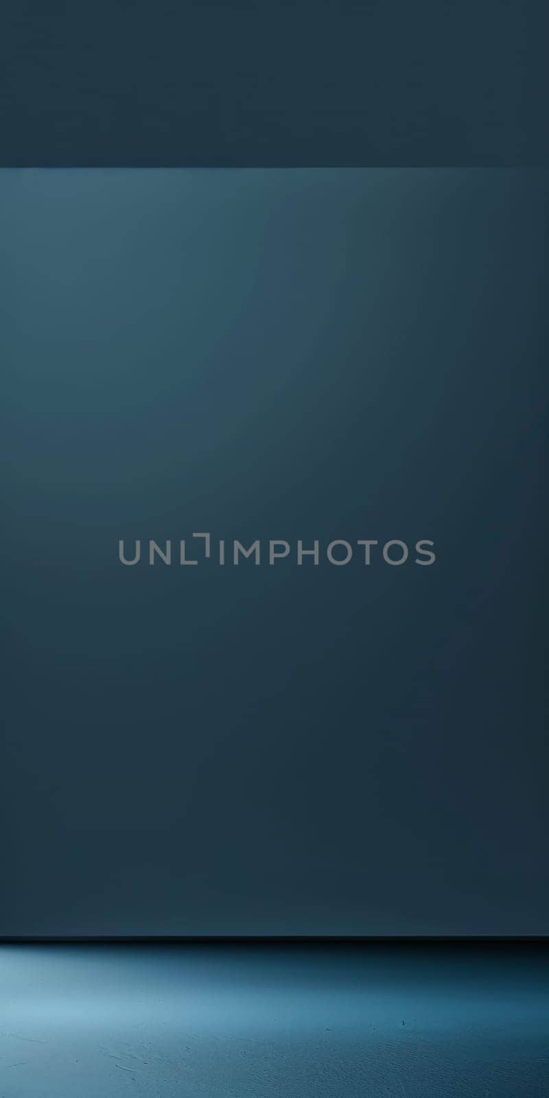 Minimalist marketing design on a plain surface.