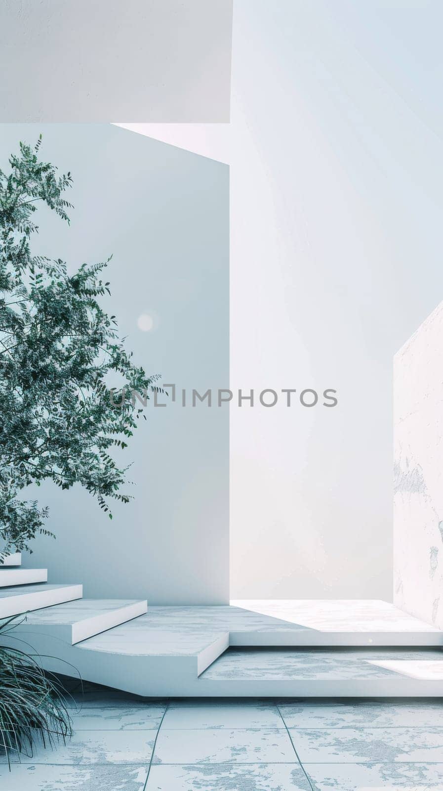 Minimalist modern background with plenty of copy space.