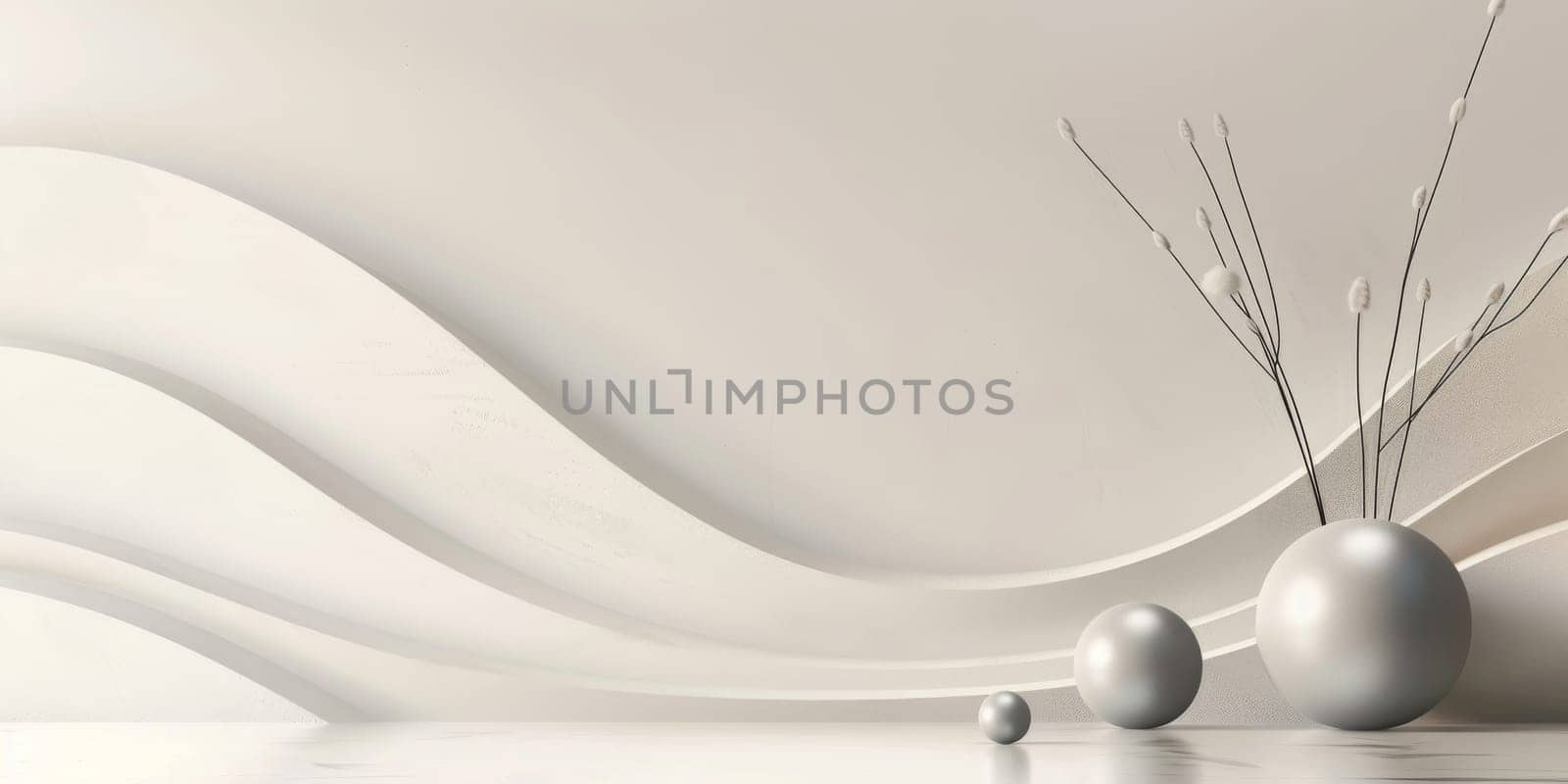 Minimalist modern background with clean, refined lines.
