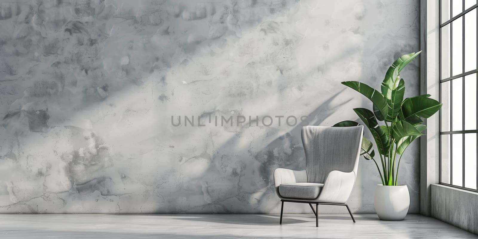 Minimalist mockup setup featuring a spacious copy space background.