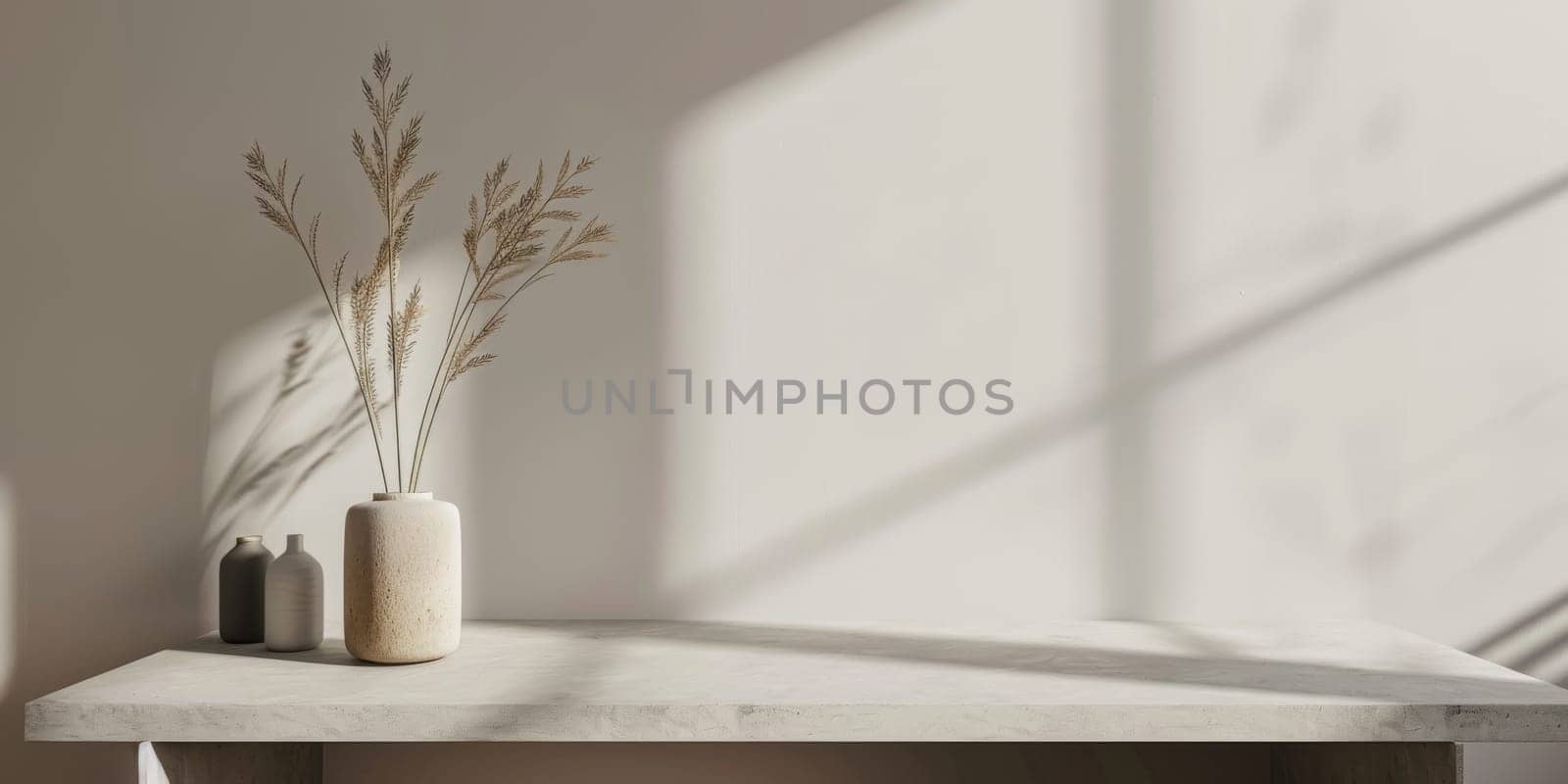 Minimalist mockup design with a neutral background for versatile use.