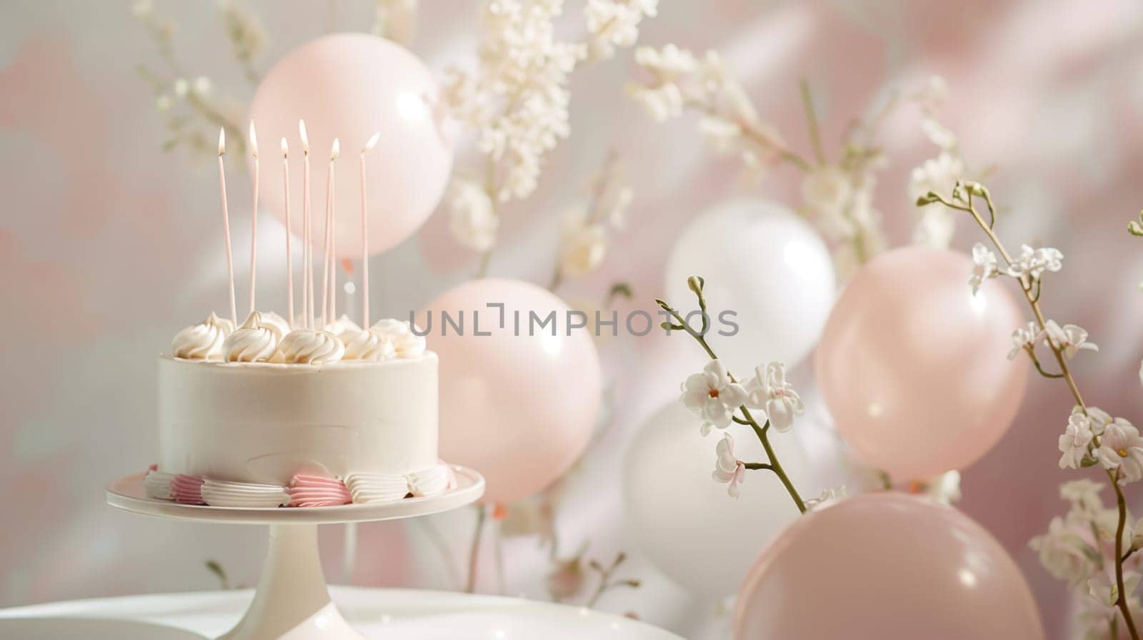 Minimalist party theme celebrates the beauty of simplicity