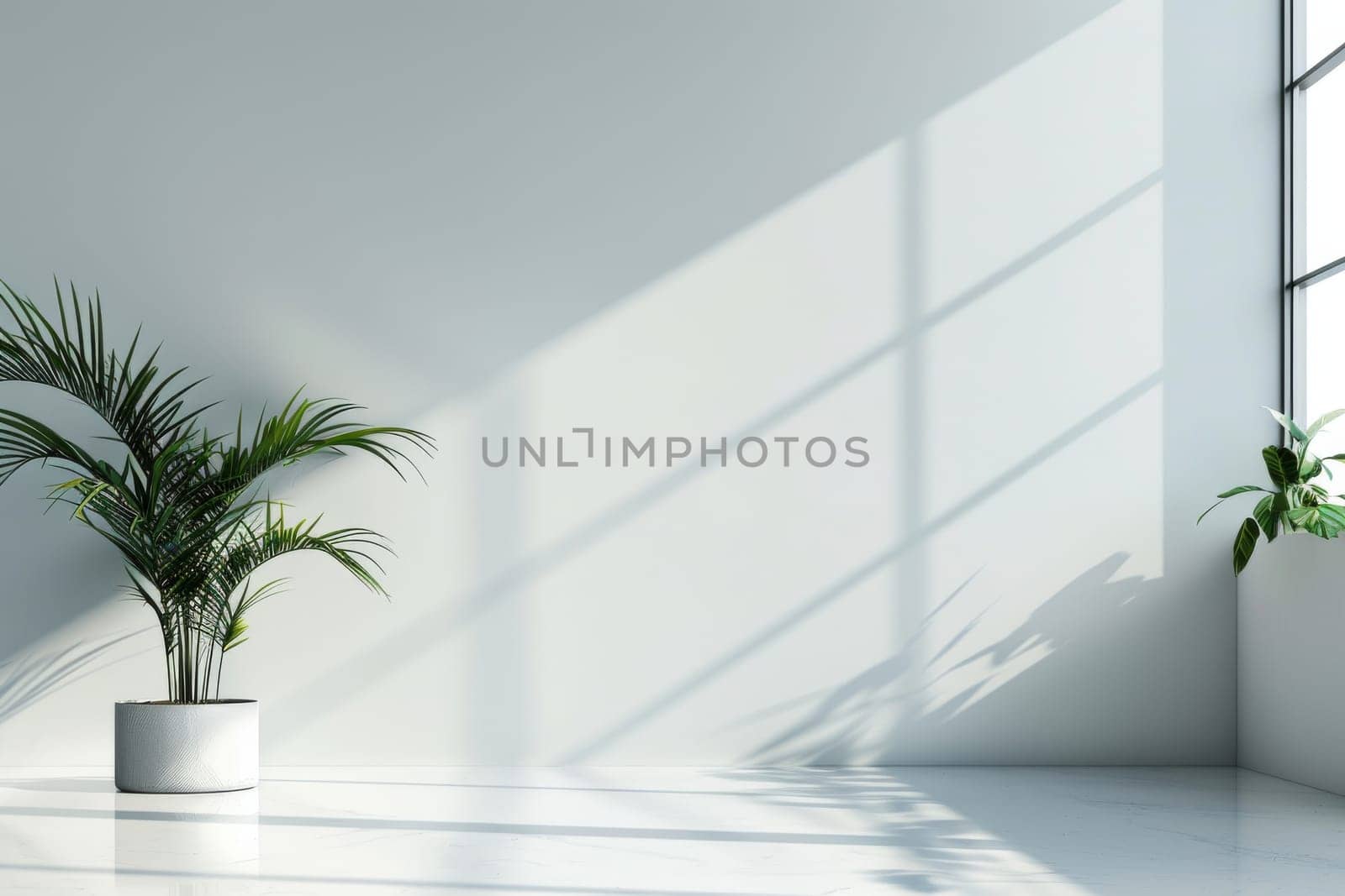 Modern minimalist background with clear copy space.