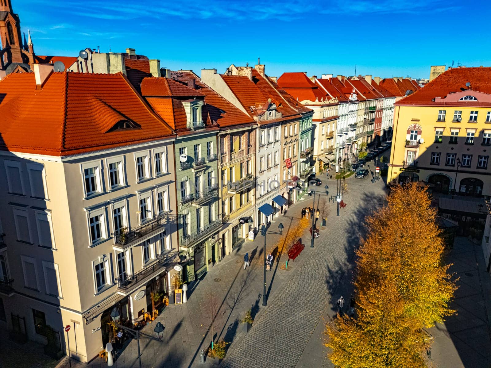 KALISZ, POL - OCT 3, 2024: Architecture of Kalisz old town in Greater Poland Voivodeship, Poland