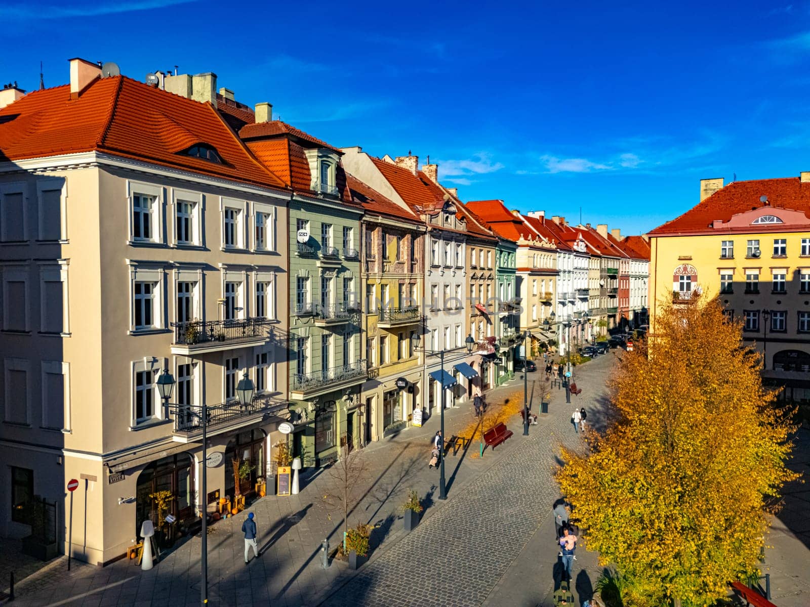 KALISZ, POL - OCT 3, 2024: Architecture of Kalisz old town in Greater Poland Voivodeship, Poland