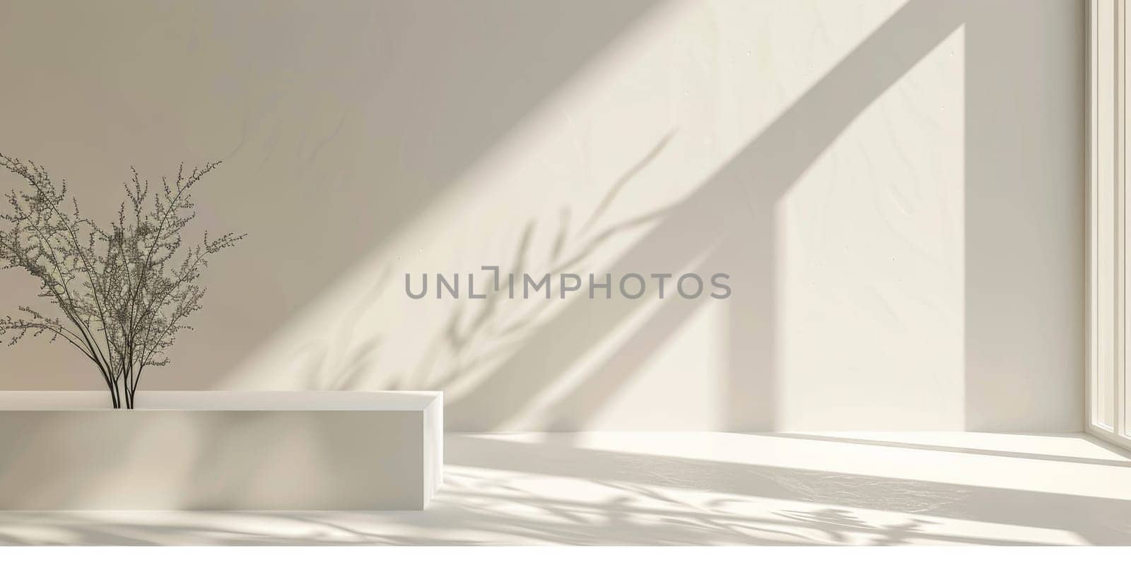 Modern minimalist background with a neutral, elegant look.