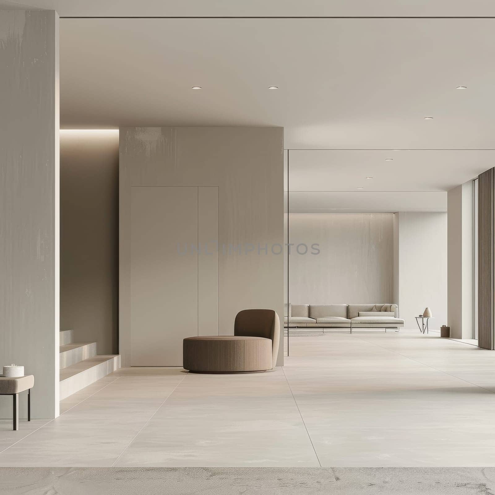 Modern minimalist design featuring large copy space.