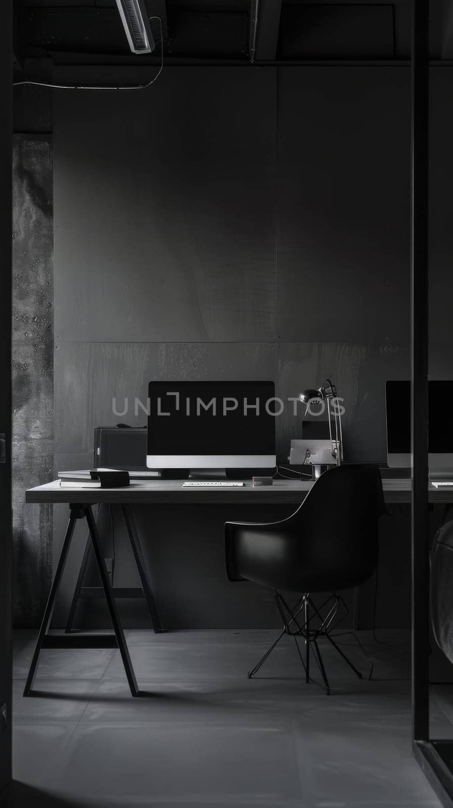 Professional business setup with minimalistic design.