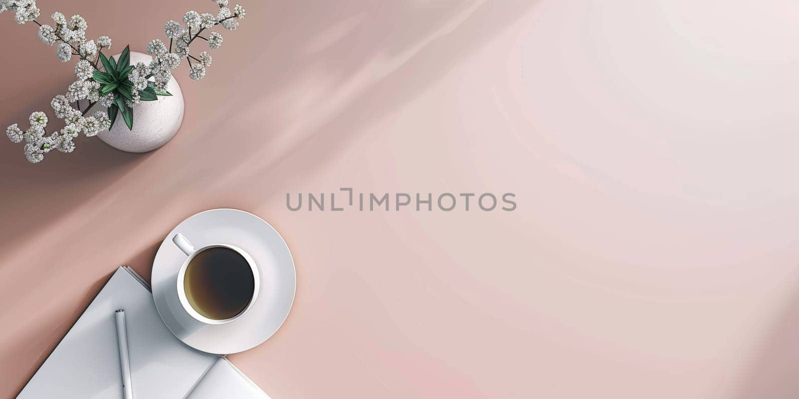Simple background mockup arrangement for highlighting your branding.