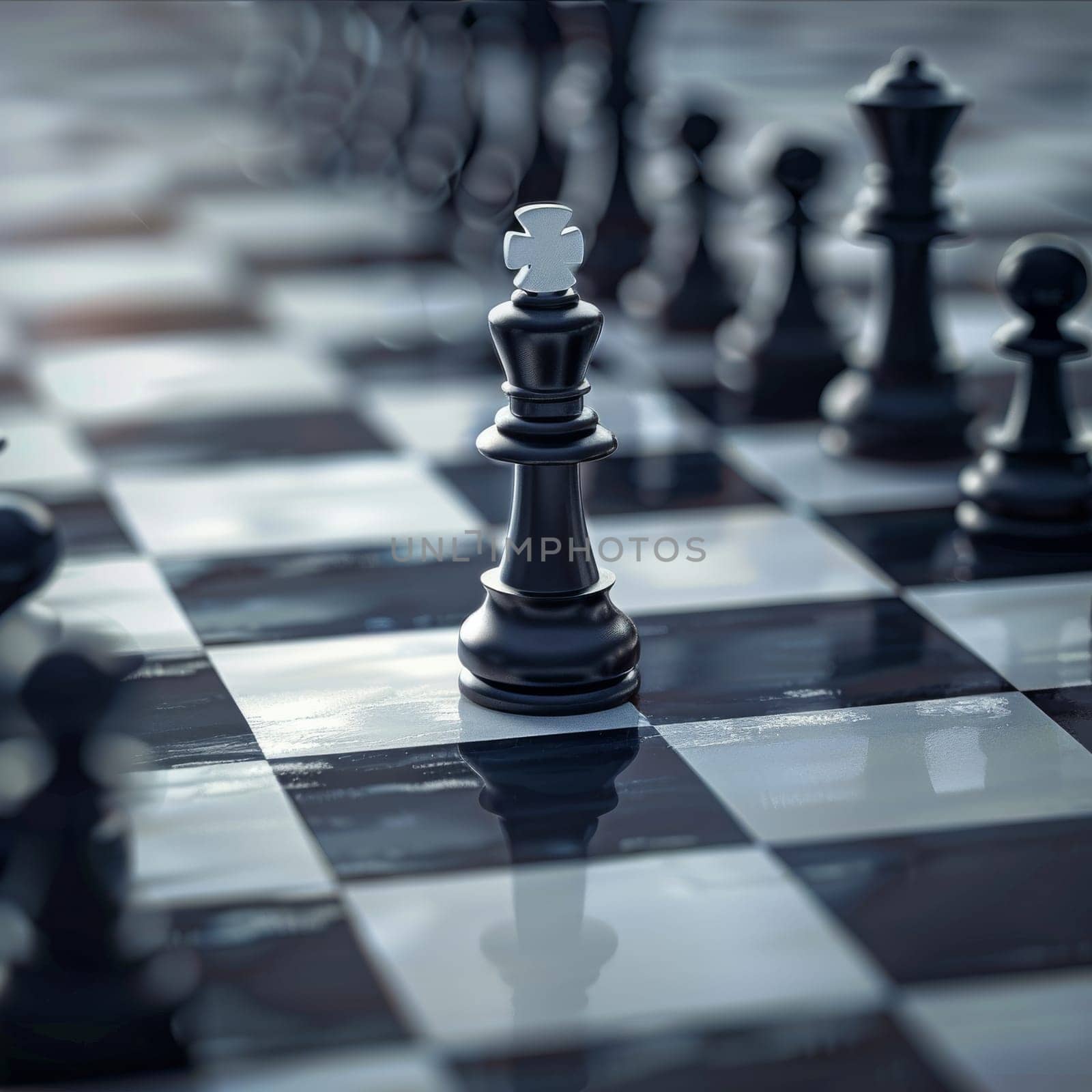 Symbolic conceptual representing marketing strategy formulation.