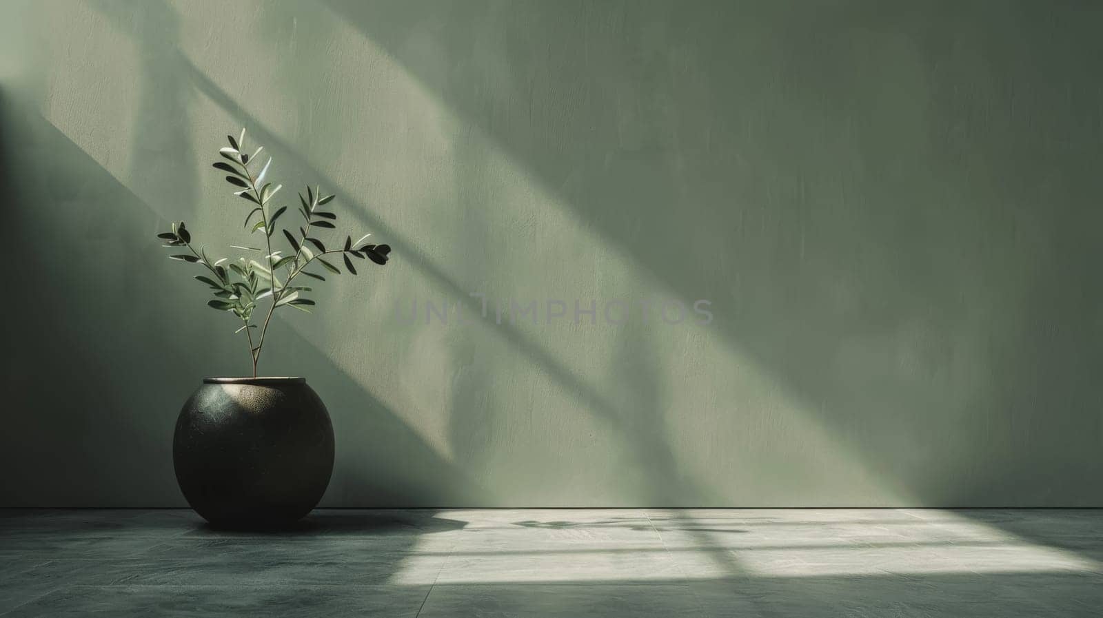 Stylish, uncluttered design with plenty of copy space.
