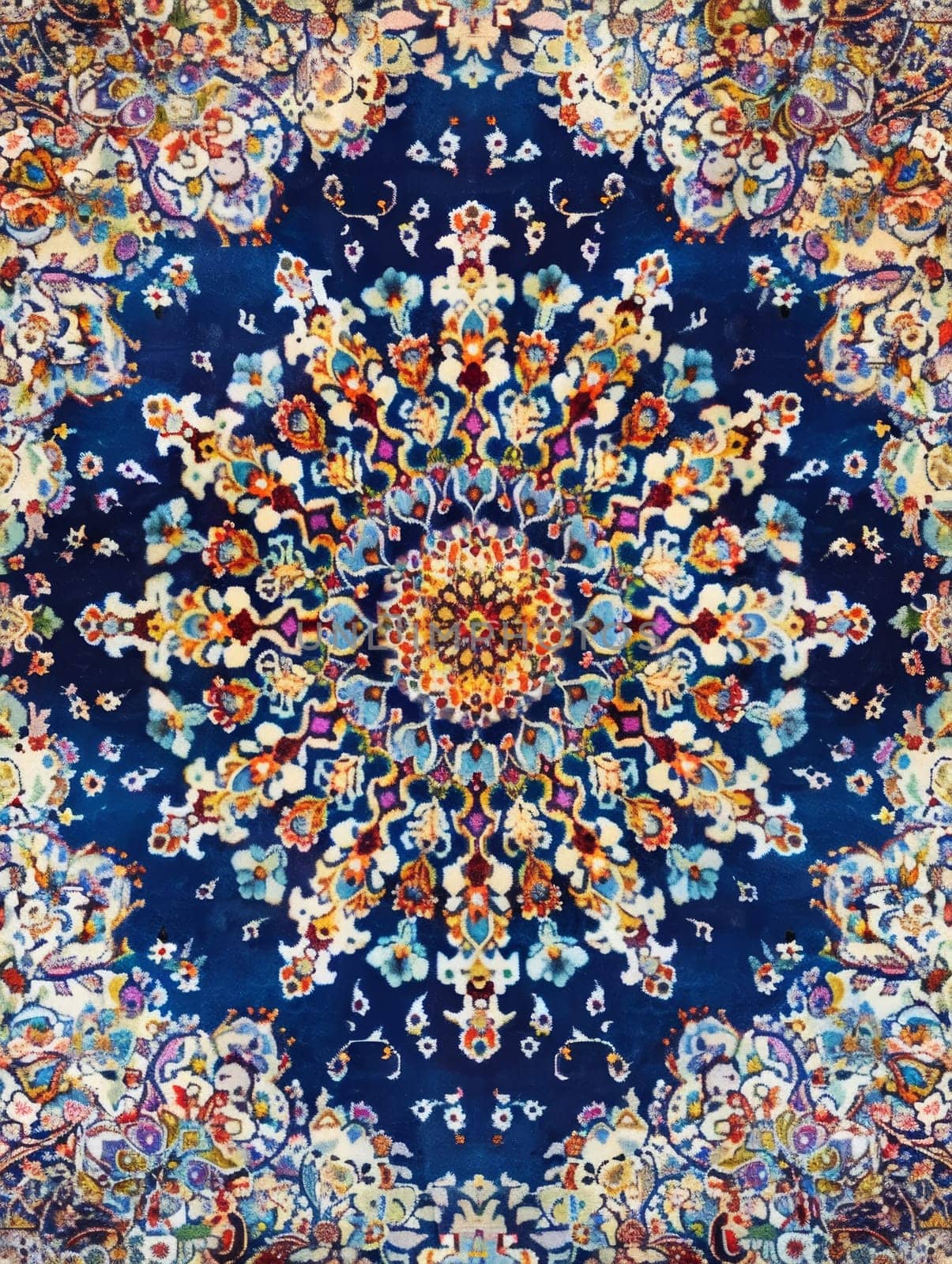 Luxury Indian Rug - backdrop. Old Turkish kilim. Vintage Persian carpet, tribal texture. Ethnic textile. Perfect abstract frame design - background