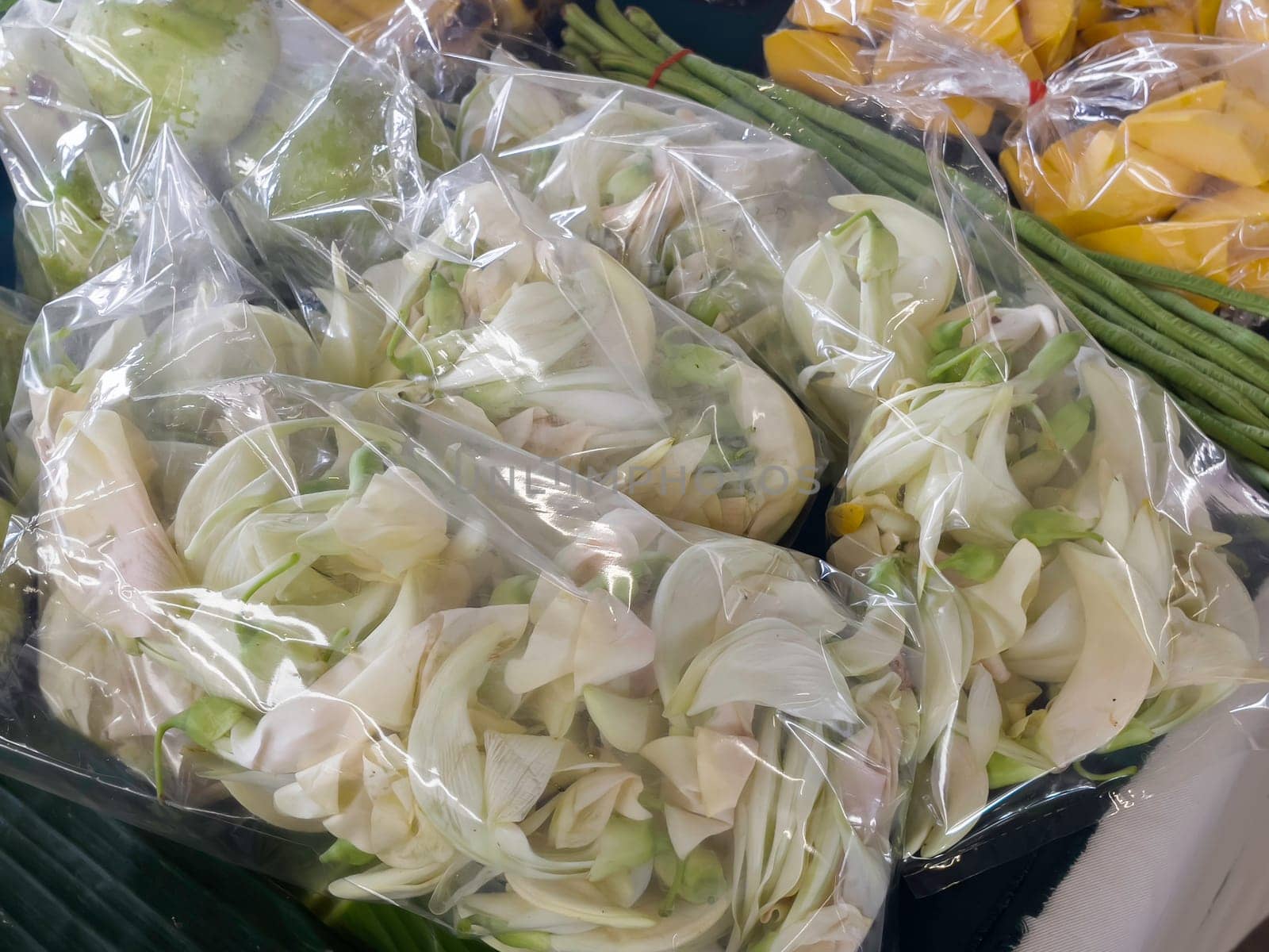 Fresh organic vegetables at local farmers market, stock photo