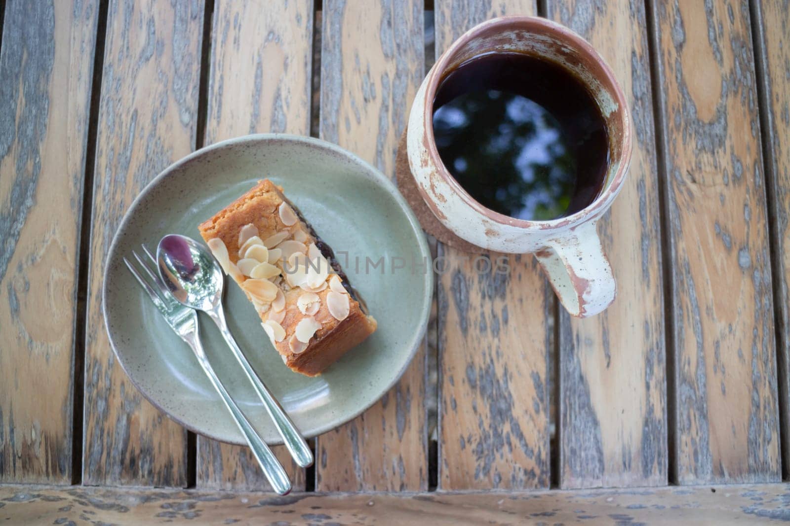 Delicious breakfast with fresh homemade bakery, stock photo