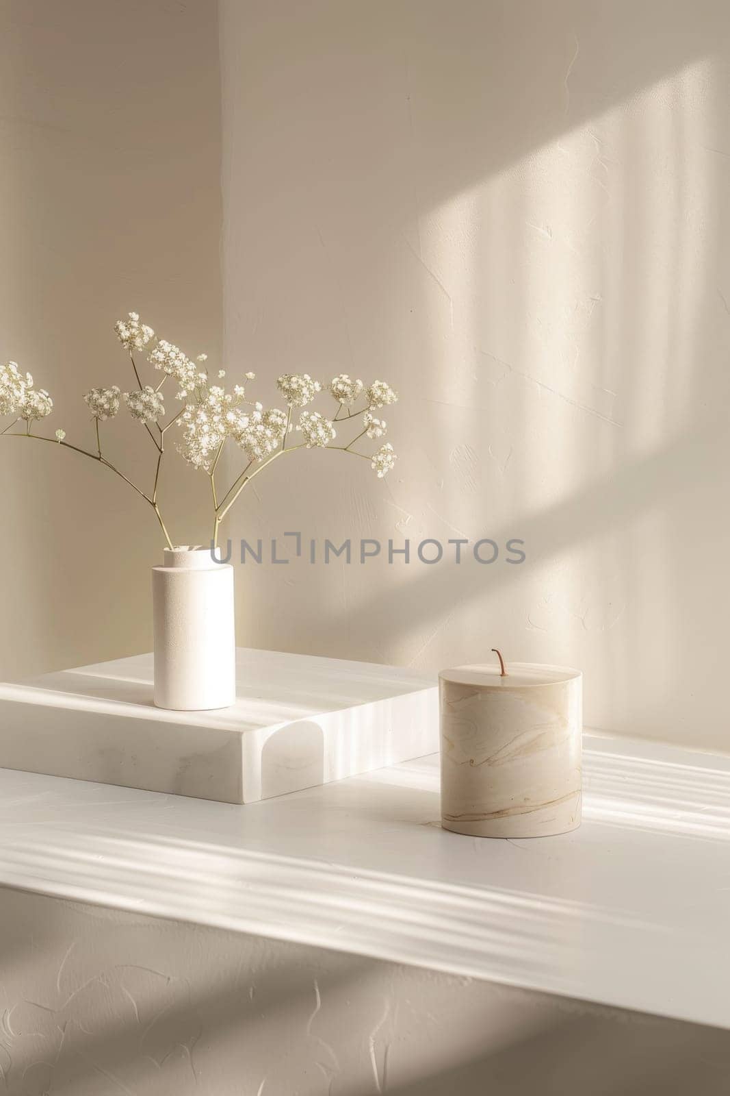 Versatile mockup scene with a clean and minimalist background.