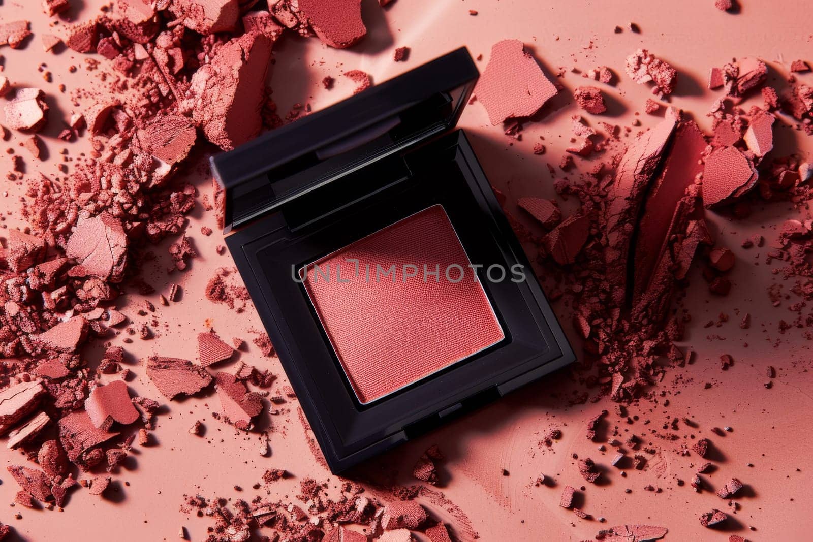 Blush compact in a rosy hue for a natural flush.