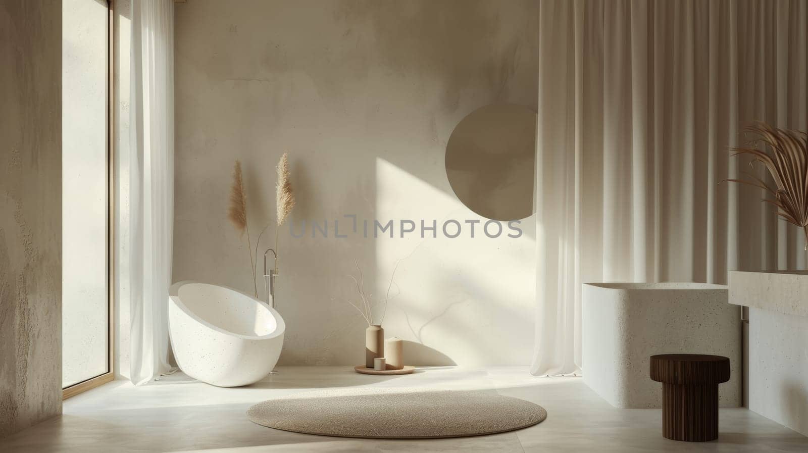 Beauty and wellness in minimalistic simplicity