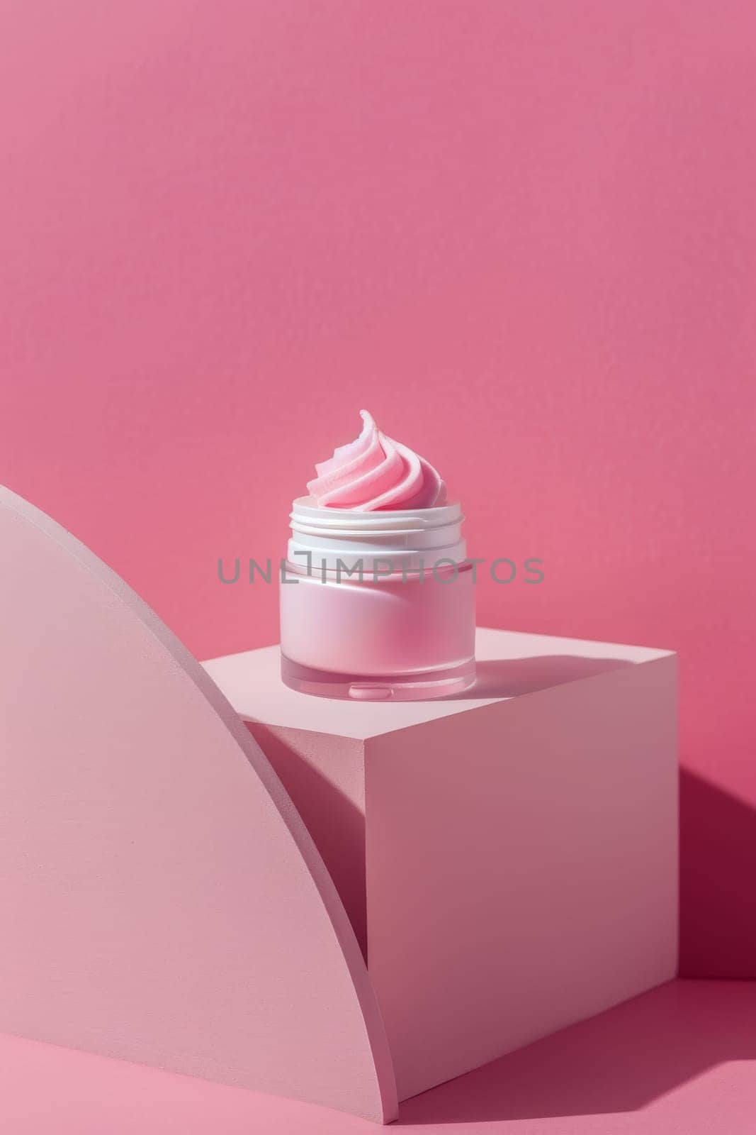 Copy space for cosmetic advertisement or beauty product launch.