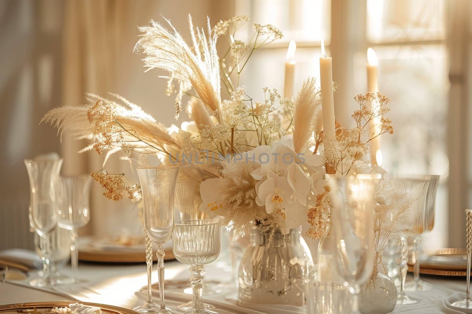 Elegant mockup arrangement adorned with artistic decoration for a unique presentation.
