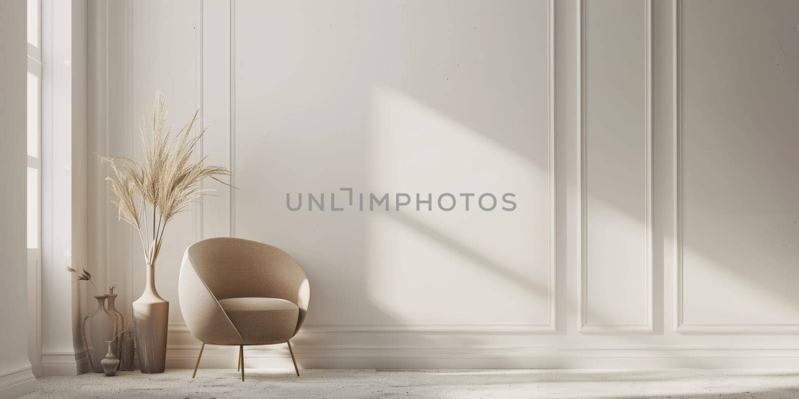 Elegant and sleek mockup scene set against a classic white background.