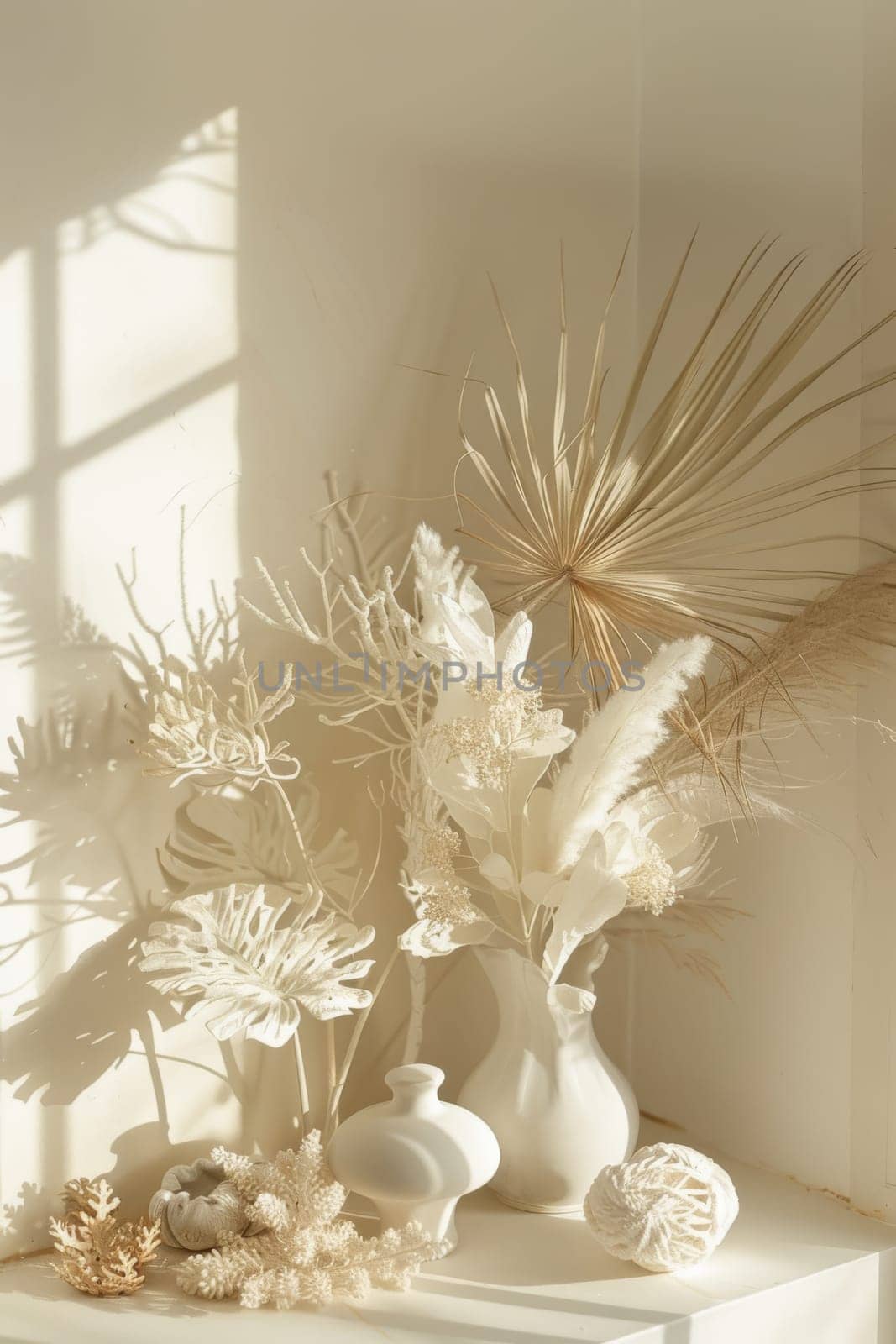 Exquisite mockup arrangement with artistic decoration for a unique aesthetic.