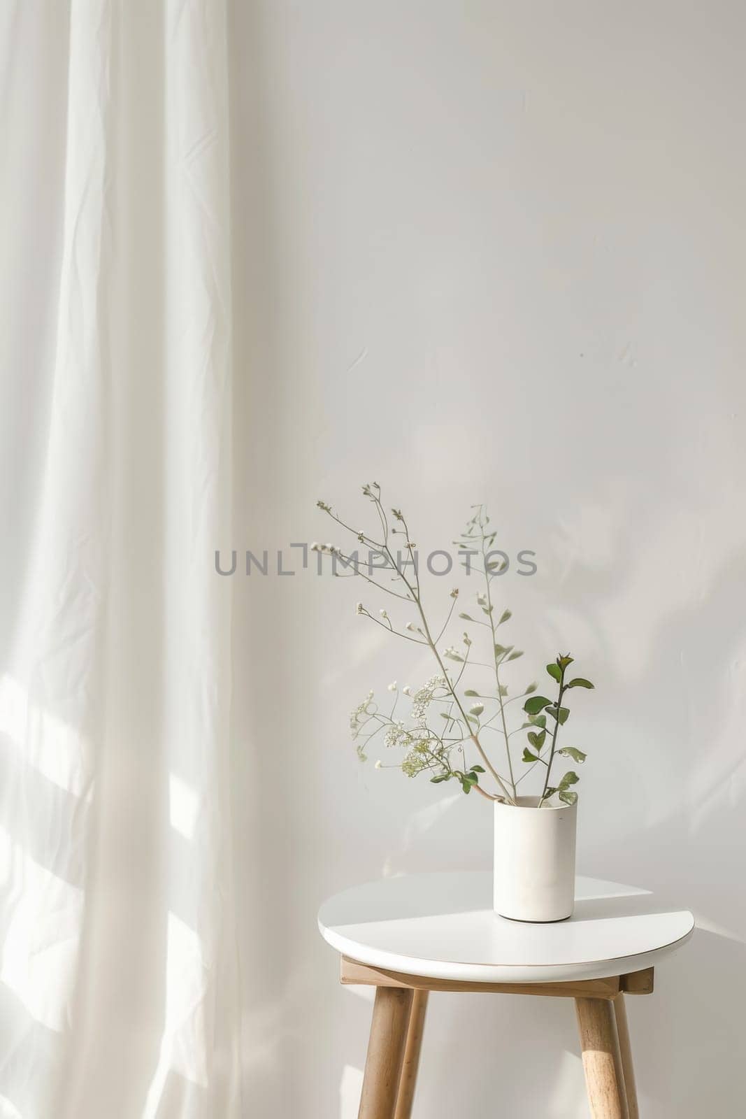 Fresh and bright mockup presentation against a pristine white backdrop.