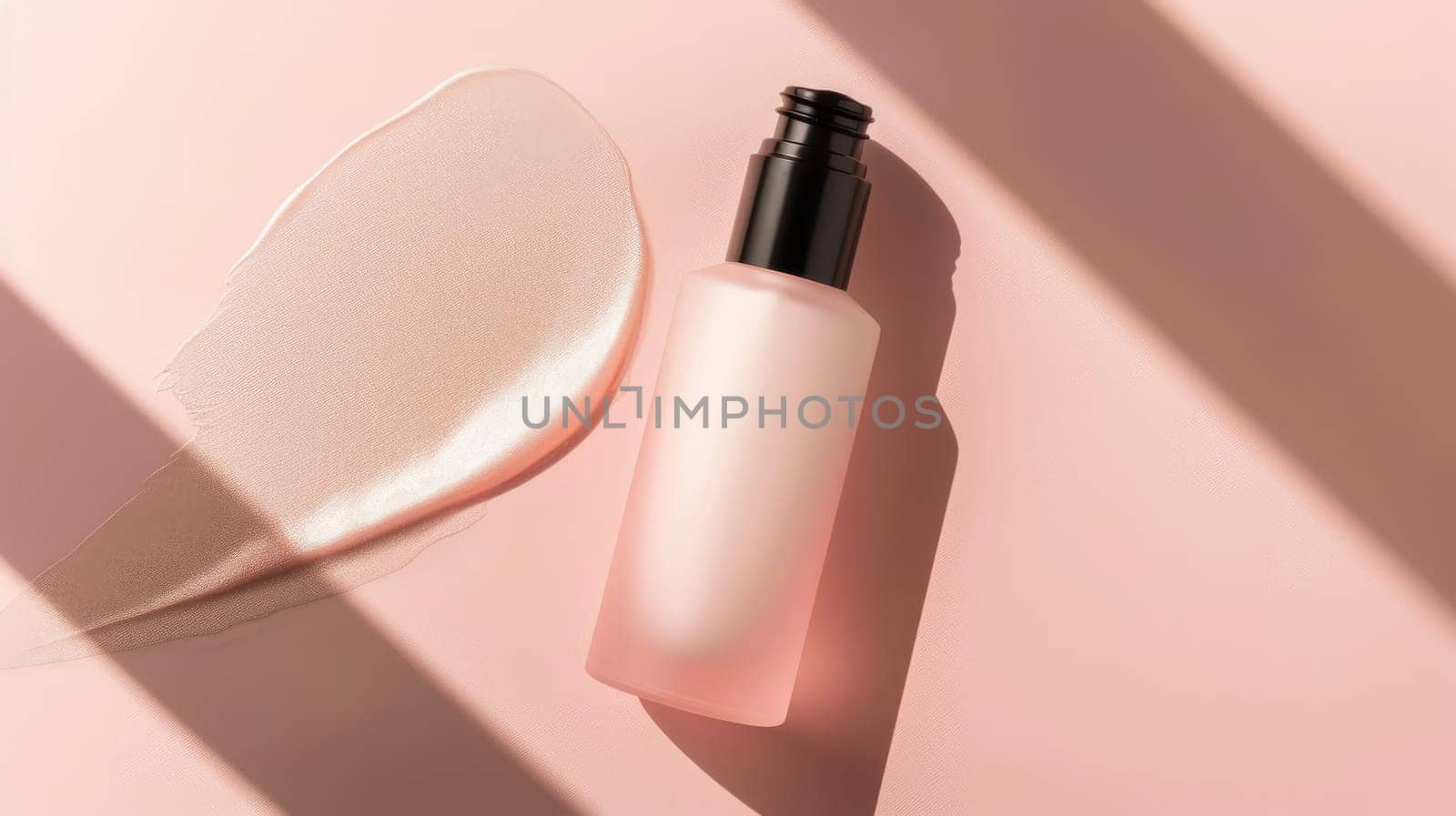 Makeup setting spray with a matte finish.