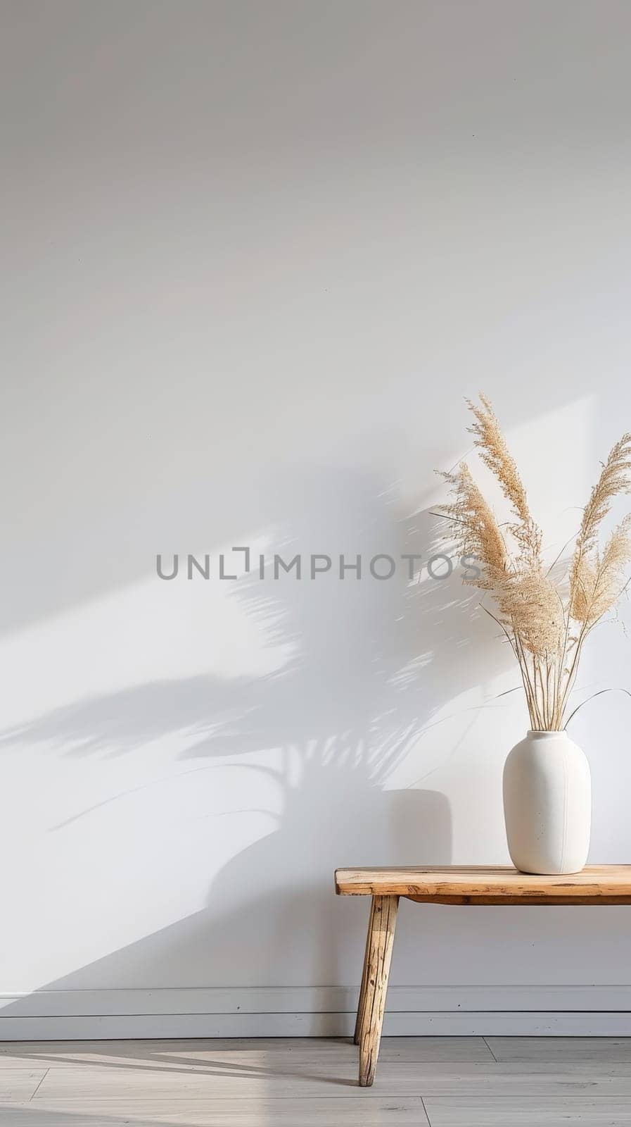 Minimalist mockup arrangement featuring a spacious copy space background.