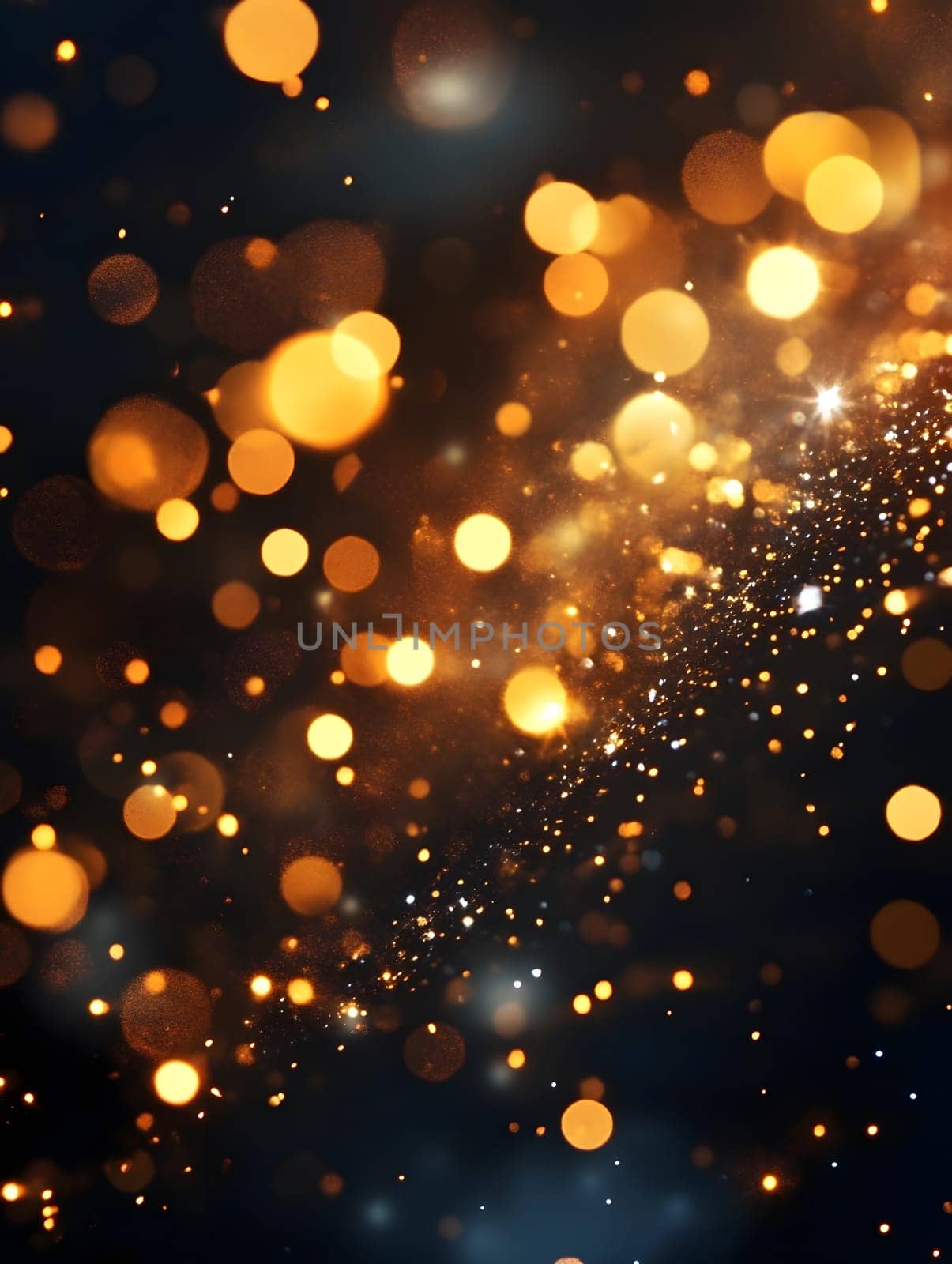 Bokeh Sparkle abstract background blurred light