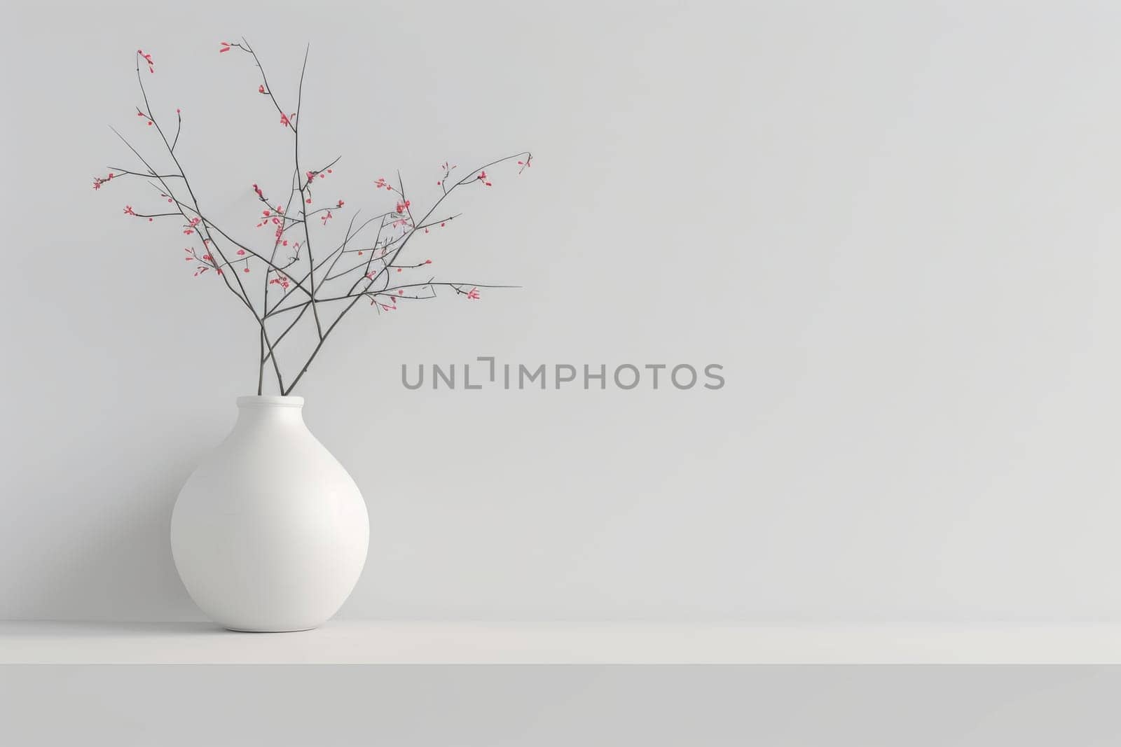 Modern minimalist background with clear copy space.